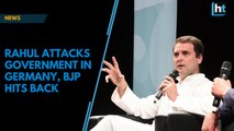 Watch: Rahul Gandhi attacks Modi government in Hamburg, BJP hits back