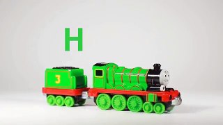 Learn ABC song, Alphabet song with Thomas and Friends toy trains