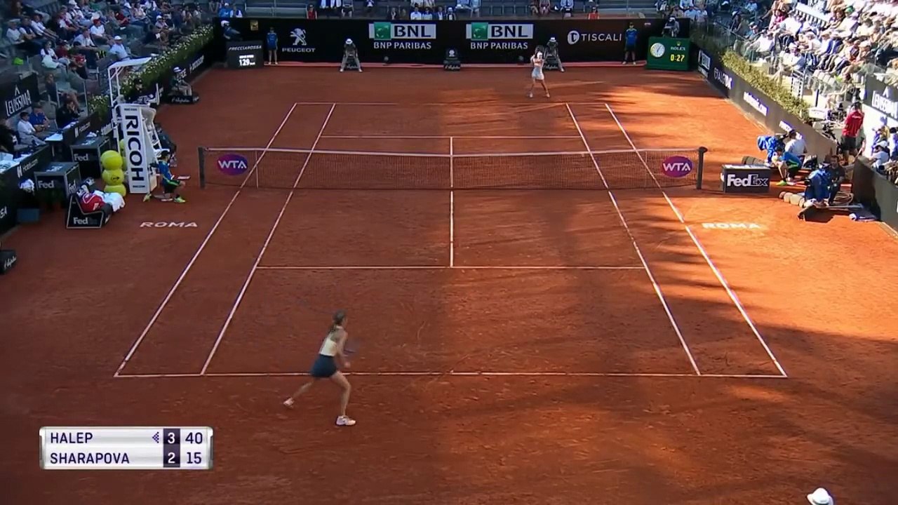 Simona Halep Vs Maria Sharapova