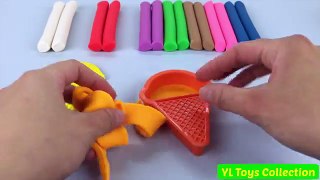 Modelling Clay Ice Cream and UMBRELLA Molds Creative for Kids