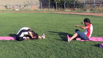 Sandalyeyle oluşturduğu parkurda çalışarak 3 Türkiye rekoru kırdı - MUŞ