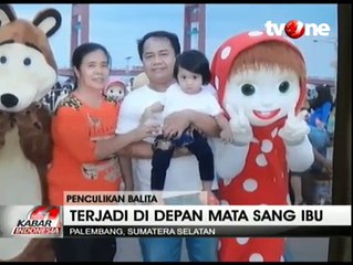 Balita di Palembang Diculik di Hadapan Sang Ibu