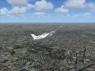 FSX - Beechcraft Baron 58 - Tours de piste
