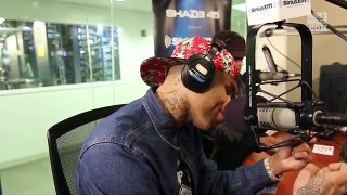 Chris Brown Freestyles over Drakes Started From the Bottom