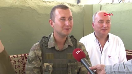 Şırnak'ta Üs Bölgesinde Nöbetteki Askere Bayramda Anne- Baba Sürprizi Özel Hd 2