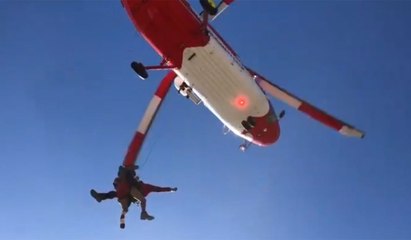 Bomberos de Tenerife rescatan a un senderista en el refugio de Altavista