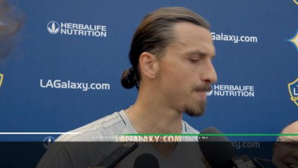 You should enjoy me while I'm here - Zlatan on LA Galaxy future