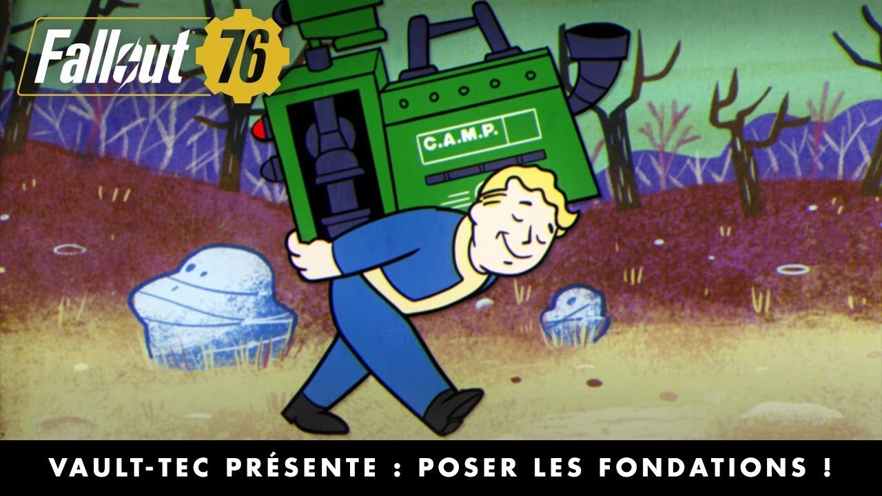 Fallout 76 – Trailer 'Poser les fondations'