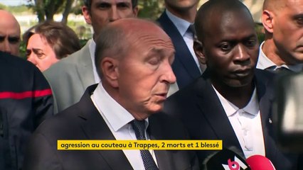 Attaque au couteau à Trappes : l'assaillant avait le profil d'un "déséquilibré", d'après Gérard Collomb