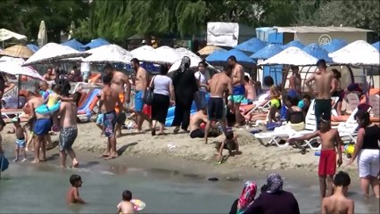 Silivri sahillerinde yoğunluk - İSTANBUL