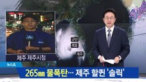 265㎜ 물폭탄·피해 속출…제주 할퀸 태풍 ‘솔릭’