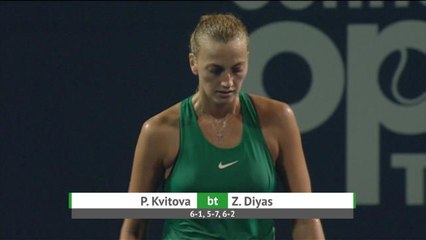 Kvitova through to Connecticut Open quarter-finals