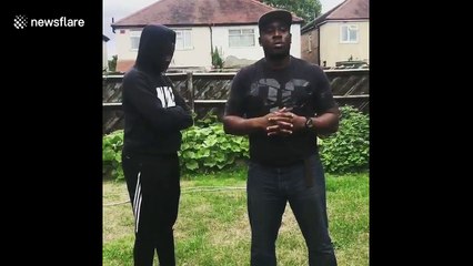 Run! UK community leader's advice for handling knife attack goes viral