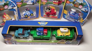 Robocar Poli Toys Cars: Robocar Poli & his 5 cars friends