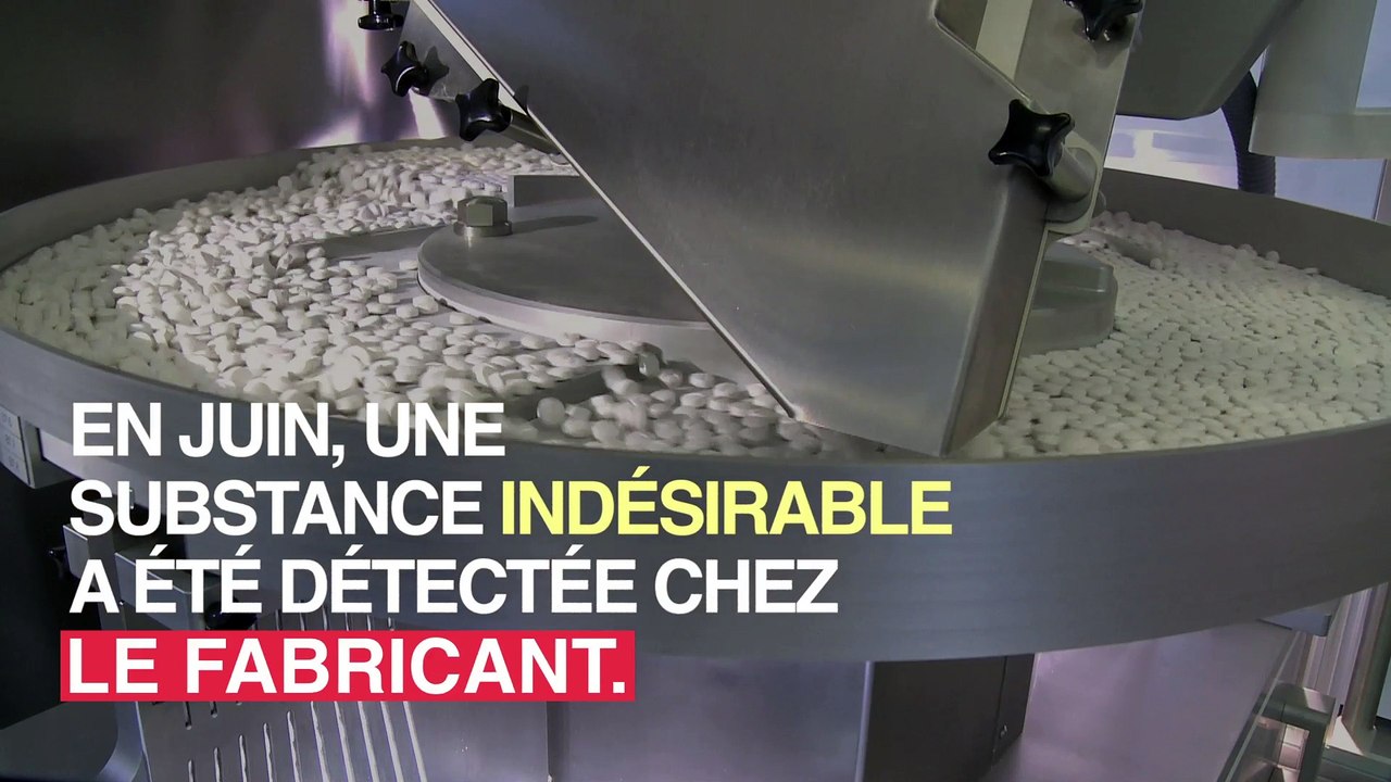 Médicaments à base de valsartan : l'ANSM alerte sur un risque de pénurie