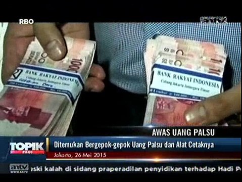 Polisi Gerebek Sindikat Pengedar Uang Palsu di Mampang