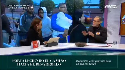 Ricardo Belmont responde por su discurso sobre ciudadanos venezolanos