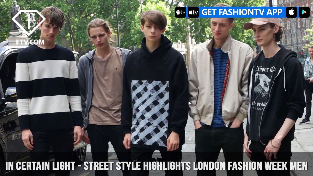 In Certain Light - London Fashion Week Mens S/S 2018 | FashionTV | FTV