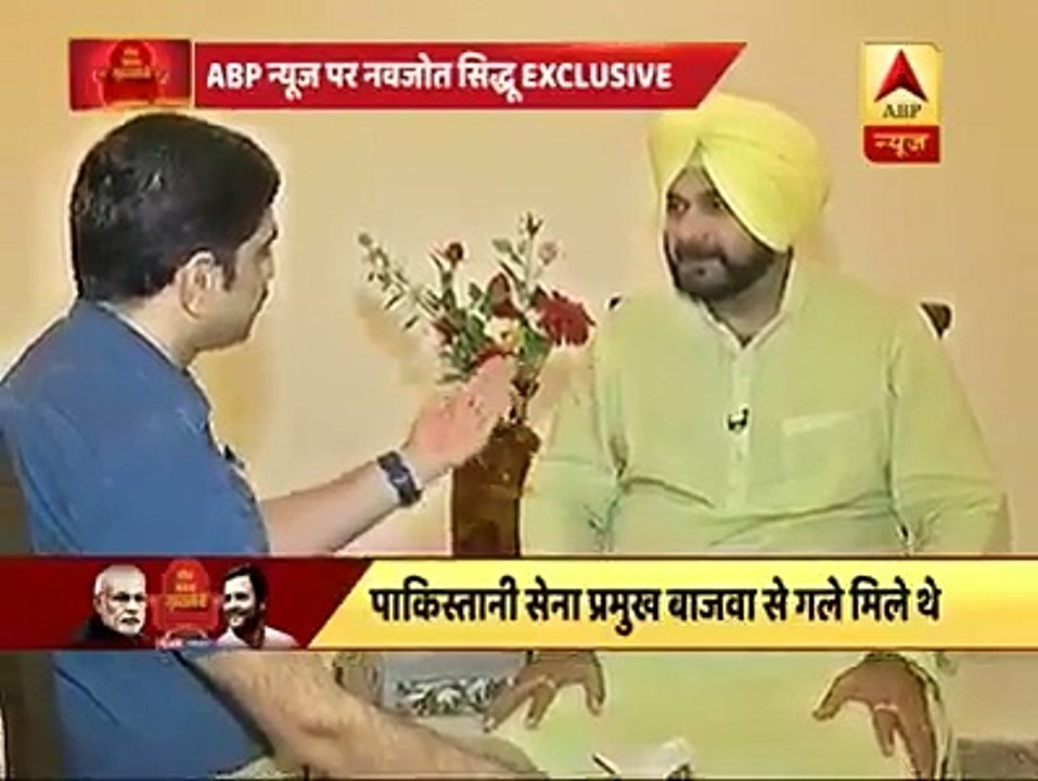 عمران خان مجھےپھربلائیگاتومیں ہزاربارجاؤنگا۔ نوجوت سنگھ سدھو کامودی اوراس کےغنڈوں کومنہ توڑجواب