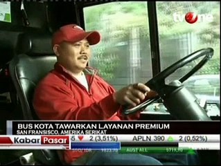 Bus Kota Super Mewah Beroperasi di San Fransisco