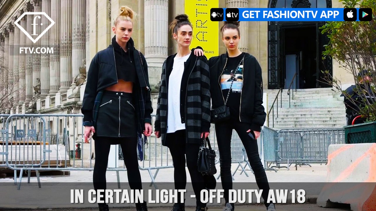 In Certain Light Models Off Duty Highlights | Paris Fashion Week A/W 2018 | FashionTV | FTV