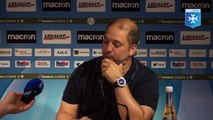 Conférence de presse de Pablo Correa avant Red Star - AJA