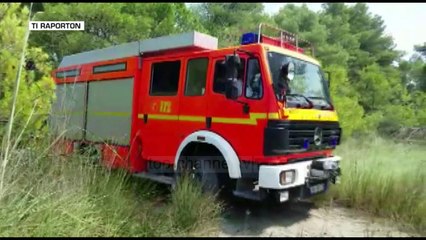 PA Koment - Zjarr në pyllin e Semanit, zjarrfikëset në vendngjarje