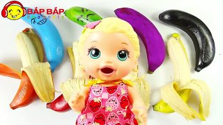 Learn Colors with Bananas for Children, Toddlers vs Babies vs Learning Numbers For Kids Fi