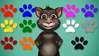 Colors for Children to Learn with Tom Cat, Kids Learning Videos, Learn Colours Singing Son