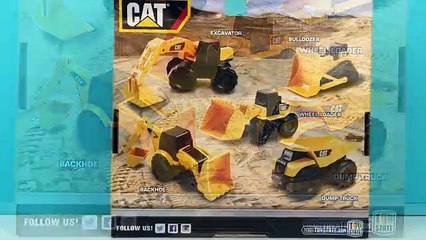 MINI MAQUINAS DE CONSTRUCCION DE CAT CAT MINI MACHINERY CAMION DE VOLTEO EXCAVADORA RETROE