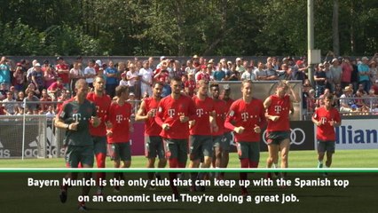 Bayern the only Bundesliga team who compete with high transfer fees - Voller