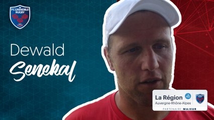 Dewald Senekal : « Nous devons jouer avec beaucoup de solidarité »