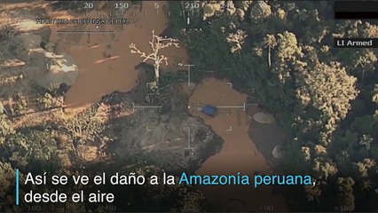 Difunden imágenes del daño a la Amazonía peruana