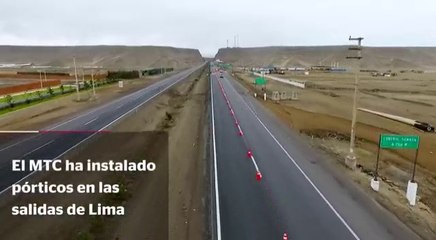 Fiscalización electrónica con Sistema Inteligente de Transportes (MTC)