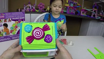 Télécharger la video: Making Lollipops Candy Toy Review | How to Make Lollipops Candy to Surprise Friends