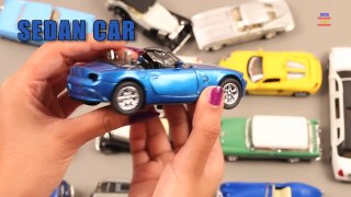 Learn Luxury Cars And Colors For Kids With Cars Limousine Caravan Vintage Car | Kids Learning