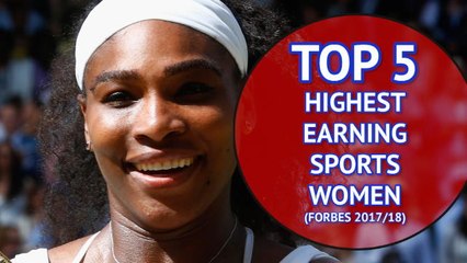 Serena Williams tops list of highest-earning female athletes