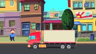 Delivery Truck | Good vs Evil | Truck Battles For Children | Cars Cartoon |