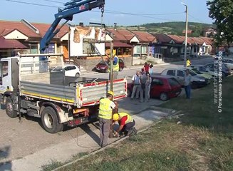 Koš, ipak, uklonjen, 23.avgust 2018. (RTV Bor)