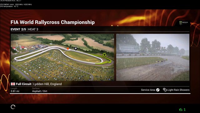 DiRT 4 FIA World Rallycross Champs Qual Q3 Lydden Hill UK