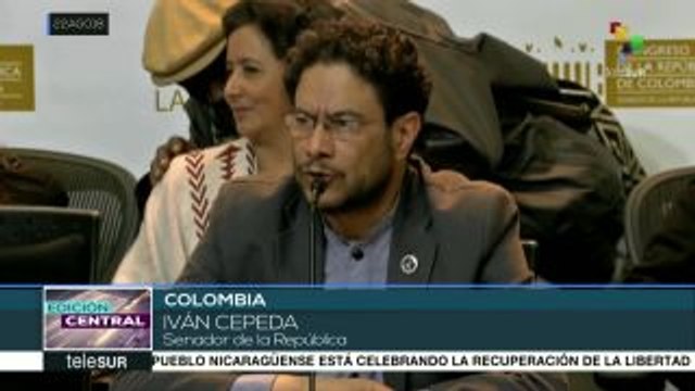 Colombia: senadores del partido FARC presentan proyecto de Ley