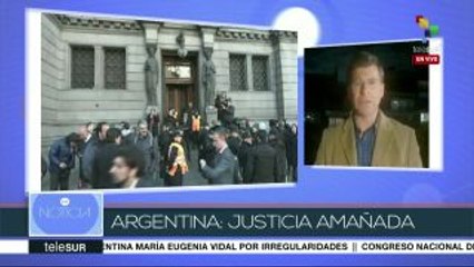 Senado argentino aprueba allanamiento a propiedades de CFK