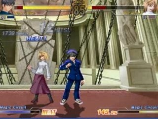 Melty Blood Act Cadenza - Shiki Vs Arcueid