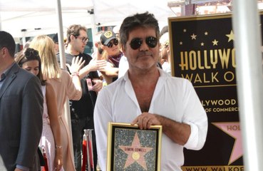 Simon Cowell gets Hollywood Walk of Fame star