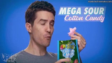 The SOUREST Cotton Candy EVER!