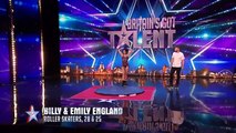 Roller skaters Billy and Emily are wheelie good! | Audition Week 1 | Britains Got Talent