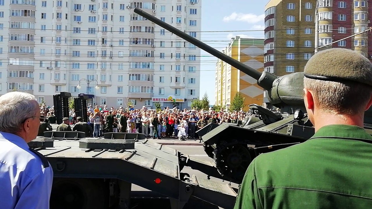 Tank Falls Off Platform