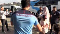 Trabzonspor kafilesi Ankara'ya gitti - TRABZON