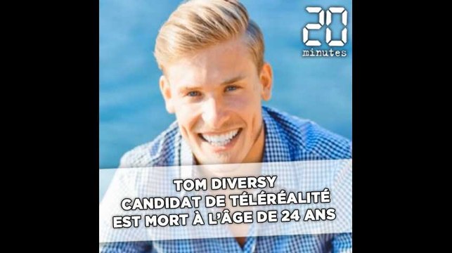 Le candidat de téléréalité Tom Diversy est mort