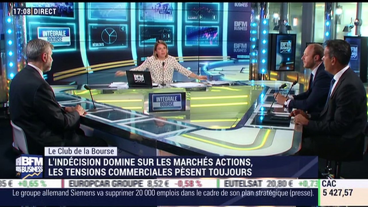 Le Club de la Bourse: Benjamin Louvet, Vincent Lequertier, Benoit Peloille et Mikaël Jacoby - 23/08